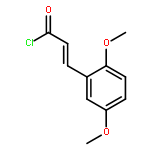 3-(2,5-DIMETHOXYPHENYL)PROP-2-ENOYL CHLORIDE 