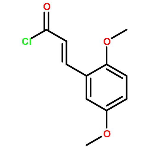 3-(2,5-DIMETHOXYPHENYL)PROP-2-ENOYL CHLORIDE 