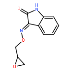 1H-Indole-2,3-dione, 3-[O-(oxiranylmethyl)oxime]