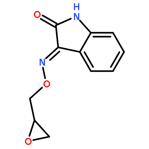 1H-Indole-2,3-dione, 3-[O-(oxiranylmethyl)oxime]