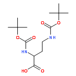 Butanoic acid, 2,4-bis[[(1,1-dimethylethoxy)carbonyl]amino]-, (2S)-