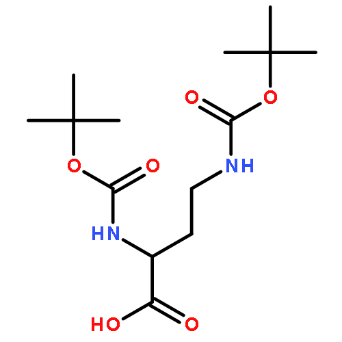 Butanoic acid, 2,4-bis[[(1,1-dimethylethoxy)carbonyl]amino]-, (2S)-