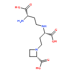 1-Azetidinebutanoicacid, a-[[(3S)-3-amino-3-carboxypropyl]amino]-2-carboxy-,(aS,2S)-