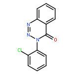 3-(2-chlorophenyl)-1,2,3-benzotriazin-4(3H)-one