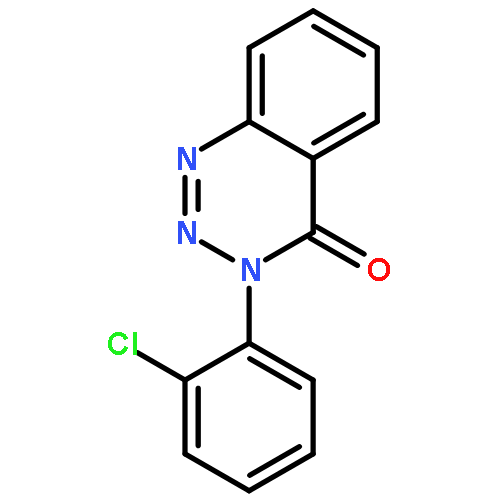 3-(2-chlorophenyl)-1,2,3-benzotriazin-4(3H)-one