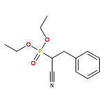 Phosphonic acid,(1-cyano-2-phenylethyl)-, diethyl ester (9CI)