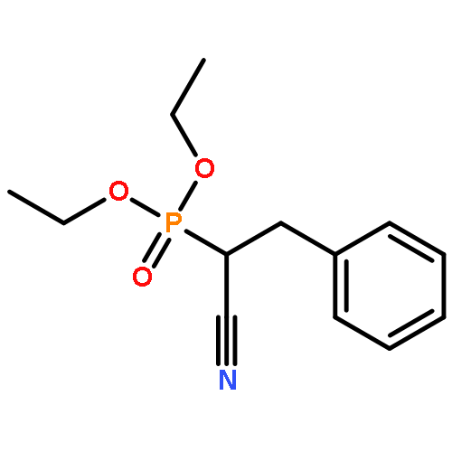 Phosphonic acid,(1-cyano-2-phenylethyl)-, diethyl ester (9CI)