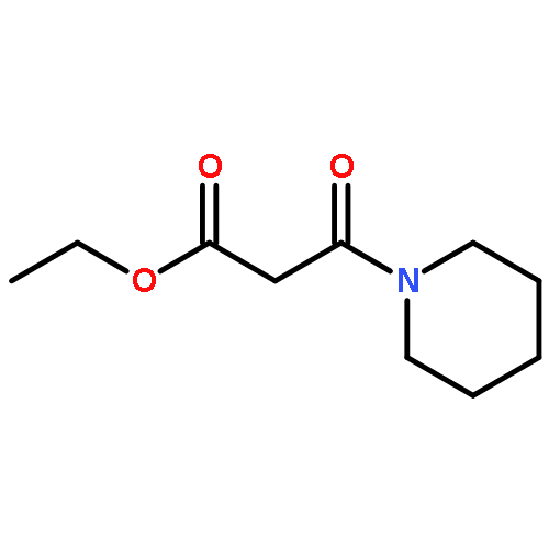 1-Piperidinepropanoic acid, b-oxo-, ethyl ester