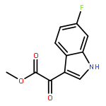 (6-Fluoro-1H-indol-3-yl)-oxo-acetic acid methyl ester