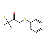 2-Propanone, 1,1,1-trifluoro-3-(phenylthio)-