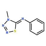 Benzenamine, N-(4-methyl-1,2,3,4-thiatriazol-5(4H)-ylidene)-