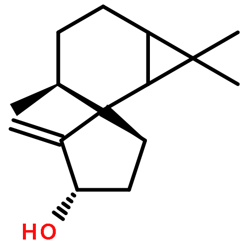 Cyclopenta[2,3]cyclopropa[1,2-a]cyclopropa[c]benzen-5-ol,decahydro-1,1,3a-trimethyl-6-methylene-, (1aS,3aS,3bS,5S,6aR,6bR)-