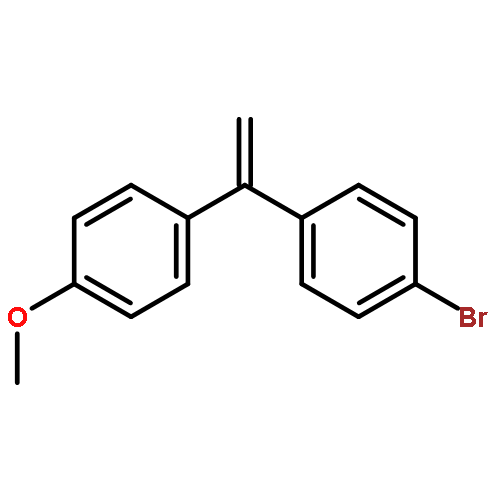 Benzene, 1-bromo-4-[1-(4-methoxyphenyl)ethenyl]-