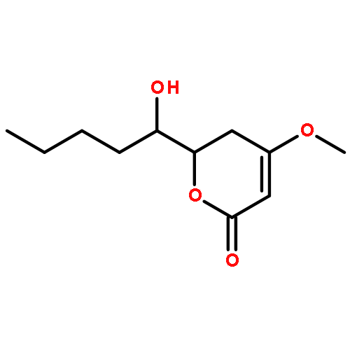 2H-Pyran-2-one,5,6-dihydro-6-[(1S)-1- hydroxypentyl]-4-methoxy-,(6S)-