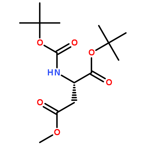 1-tert-butyl 4-methyl N-(tert-butyloxycarbonyl)-L-aspartate