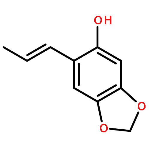 1,3-Benzodioxol-5-ol, 6-(1-propenyl)-, (E)-