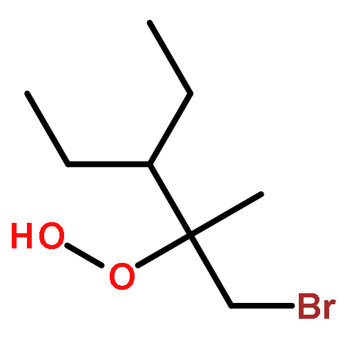 Hydroperoxide, 1-(bromomethyl)-2-ethyl-1-methylbutyl