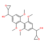 2,6,2',6'-tetramethoxy-4,4'-bis(2,3-epoxy-1-hydroxypropyl)biphenyl