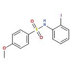 Benzenesulfonamide, N-(2-iodophenyl)-4-methoxy-