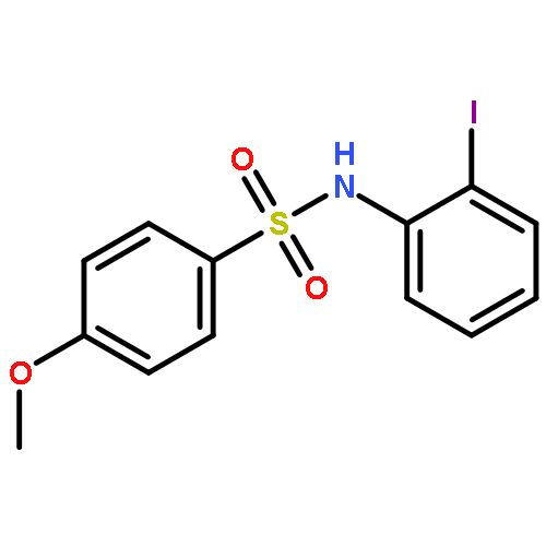 Benzenesulfonamide, N-(2-iodophenyl)-4-methoxy-