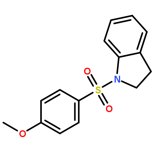 1-[(4-methoxyphenyl)sulfonyl]-2,3-dihydro-1H-indole