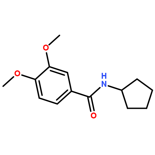 N-CYCLOPENTYL-3,4-DIMETHOXYBENZAMIDE 