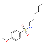 N-hexyl-4-methoxybenzenesulfonamide