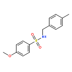 4-Methoxy-N-(4-methylbenzyl)benzenesulfonamide