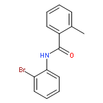 N-(2-bromophenyl)-2-methylbenzamide