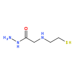 Glycine, n-(2-mercaptoethyl)-, hydrazide