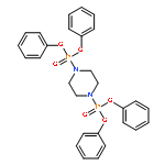 Phosphonic acid,P,P'-(1,4-piperazinediyl)bis-, P,P,P',P'-tetraphenyl ester