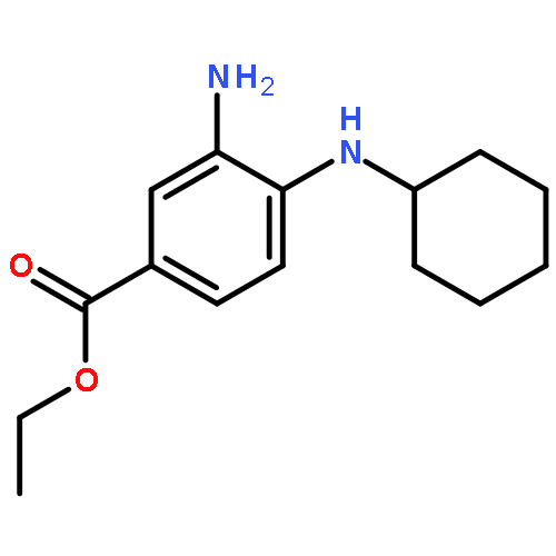 ETHYL 3-AMINO-4-(CYCLOHEXYLAMINO)BENZOATE 