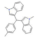 1H-Indole, 3,3'-[(4-methylphenyl)methylene]bis[1-methyl-