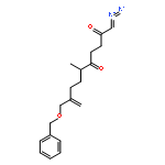 9-Decene-2,5-dione, 1-diazo-6-methyl-9-[(phenylmethoxy)methyl]-