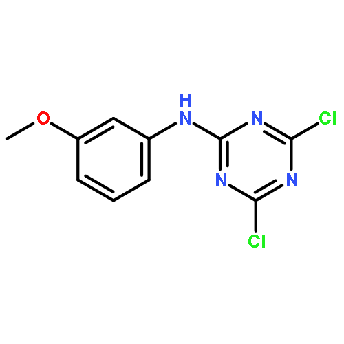 1,3,5-Triazin-2-amine, 4,6-dichloro-N-(3-methoxyphenyl)-