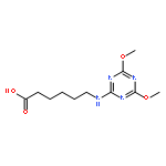 Hexanoic acid, 6-[(4,6-dimethoxy-1,3,5-triazin-2-yl)amino]-