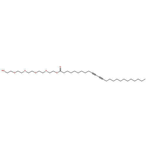 10,12-Pentacosadiynoic acid,14-hydroxy-3,6,9,12-tetraoxatetradec-1-yl ester