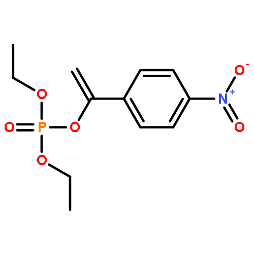 DIETHYL 1-(4-NITROPHENYL)ETHENYL PHOSPHATE 