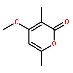 2H-Pyran-2-one, 4-methoxy-3,6-dimethyl-