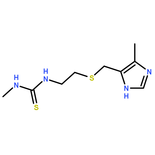 1-Methyl-3-(2-(((5-methyl-1H-imidazol-4-yl)methyl)thio)ethyl)thiourea