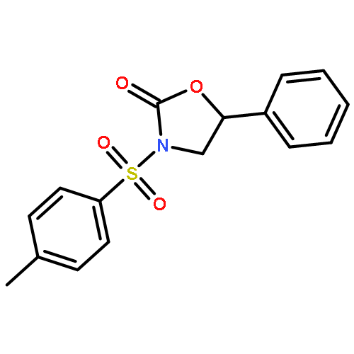 2-Oxazolidinone, 3-[(4-methylphenyl)sulfonyl]-5-phenyl-