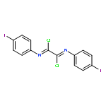 Ethanediimidoyl dichloride, bis(4-iodophenyl)-