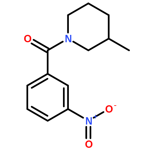 3-methyl-1-(3-nitrobenzoyl)piperidine