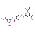 1,3-Benzenedicarboxylic acid,5,5'-[1,4-phenylenebis(carbonylimino)]bis-, tetramethyl ester