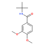 Benzamide, N-(1,1-dimethylethyl)-3,4-dimethoxy-