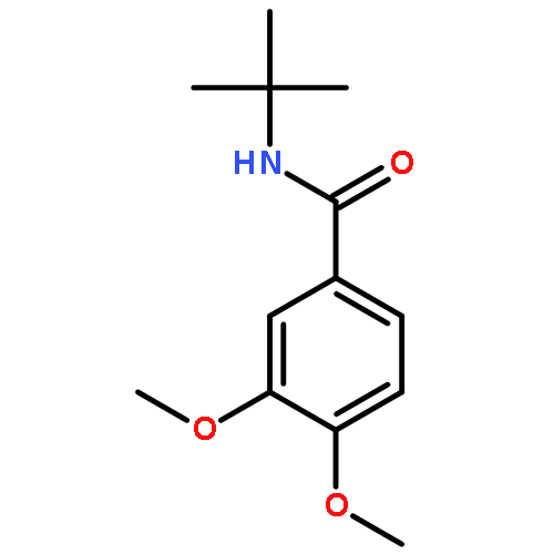 Benzamide, N-(1,1-dimethylethyl)-3,4-dimethoxy-