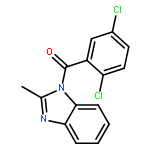 (2,5-Dichloro-phenyl)-(2-methyl-benzoimidazol-1-yl)-methanone