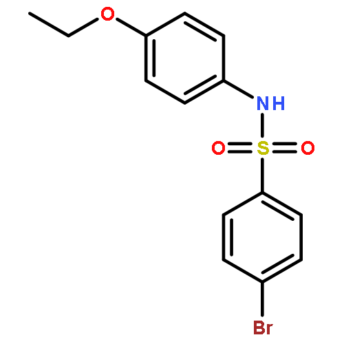 4-Bromo-N-(4-ethoxyphenyl)benzenesulfonamide