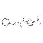 N-(5-nitro-1,3-thiazol-2-yl)-3-phenylpropanamide