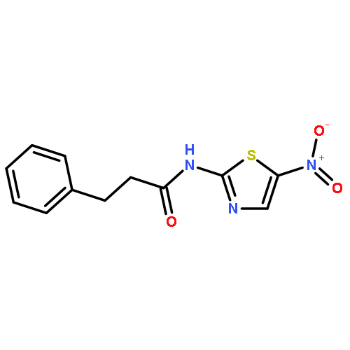 N-(5-nitro-1,3-thiazol-2-yl)-3-phenylpropanamide